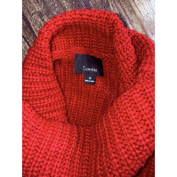 NWOT Limerie Color Block Sweater Medium , Fall Holiday Knit - Picture 4 of 4